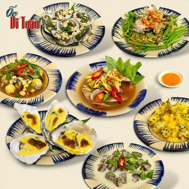 Combo Người Yêu Mới tại Ốc Dì Toàn - Top 1 quán ốc ngon Bình Thạnh & Gò Vấp