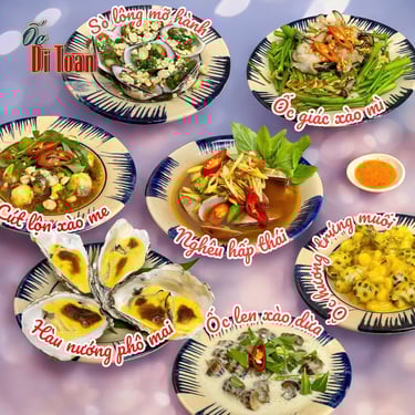 Combo NGƯỜI YÊU MỚI tại ốc Dì Toàn - Top 1 quán ngon quận Bình Thạnh