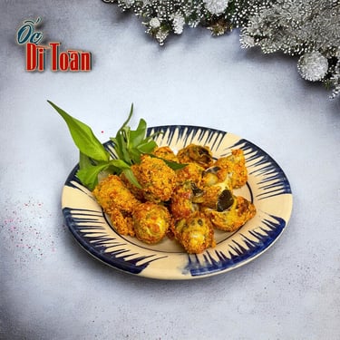Ôc hương rang muối - món ngon tại Ốc Dì Toàn - Ốc ngon Bình Thạnh