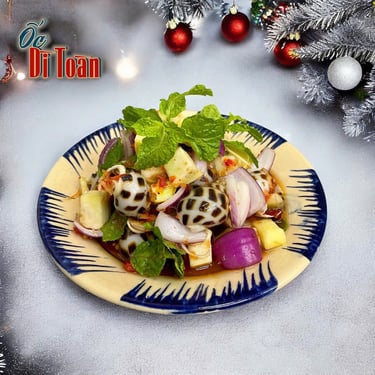 Ốc hương sốt thái - Món ngon tại Ốc Dì Toàn - Quán ốc ngon Bình Thạnh