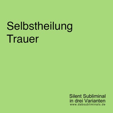Selbstheilung Trauer Kurs Online