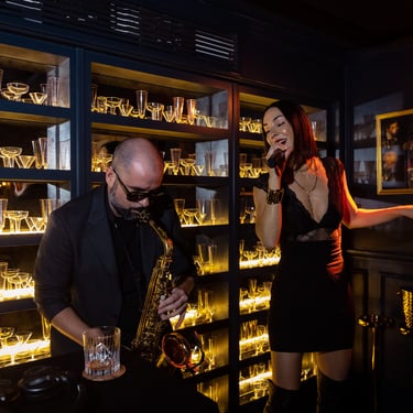 dúo cantante saxo barcelona