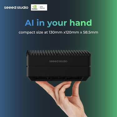 a person holding a small device with a hand holding it