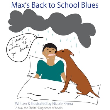 max's back to school blues children's books kids fun