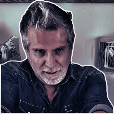 a man with a beard and a beard