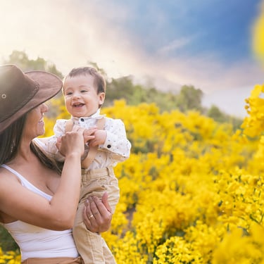 Sesión de fotos para familias en Bariloche. Fotografía familiar