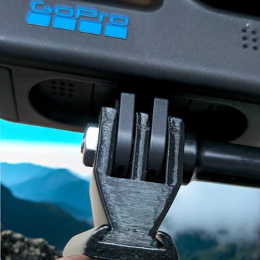 single mount with gopro with mount background