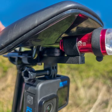 Under Saddle Mount - Lightweight Multi-Functional Mount for Airtag, GoPro & Exposure Rear Light