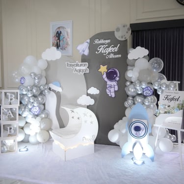 Dekorasi balon terbang helium semarang