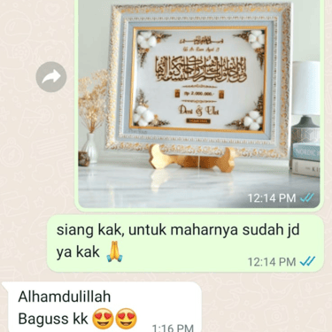 mahar kaligrafi semarang