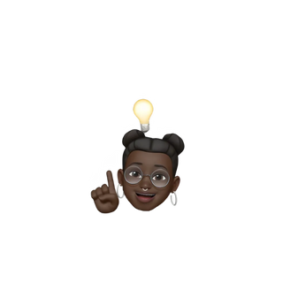 a person with glasses and a light bulb