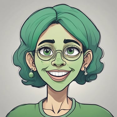 woman wearing black crew-neck shirt