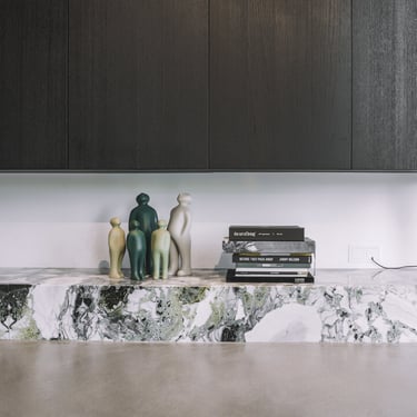 Aanrecht bekleed in Microtopping door Joca Interior