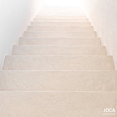 Trappen bekleed in Microtopping door Joca Interior