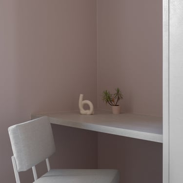 Schilderwerken kinderkamer roze kleur door Joca interior