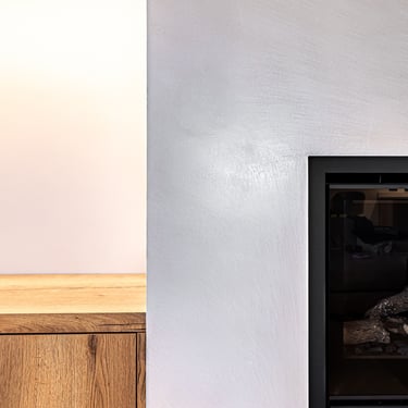 Schouw living bekleed in Microtopping door Joca Interior