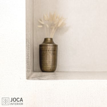 Nis badkamer bekleed in Microtopping door Joca Interior