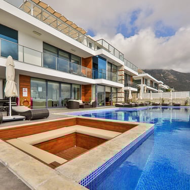 Luxury Kalkan Villa with Stunning see view