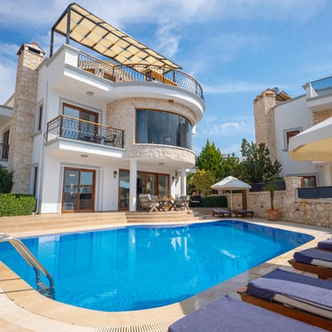 Stone Villa with sea view very close to the Kalamar bay in Kalkan