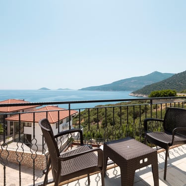 Seefront apartment with stunning view