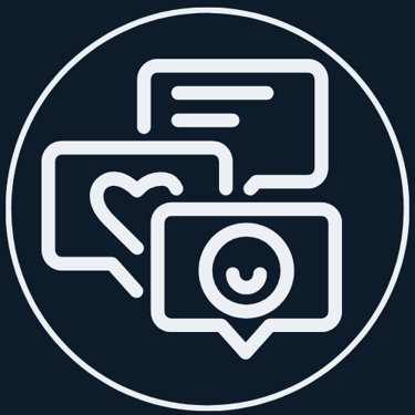 Social Media Use Training Plattsburgh NY - logo of social media interactions