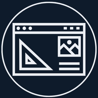 Website Design Plattsburgh NY - logo of a web browser