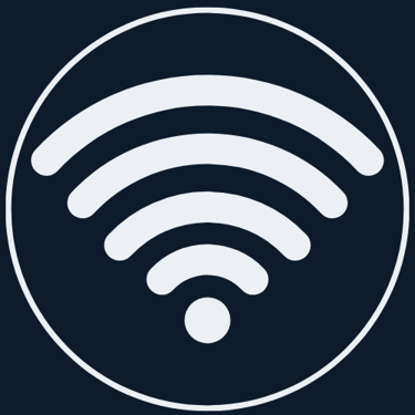 Network Setup and Troubleshooting Plattsburgh NY - logo of Wi-Fi signal bars