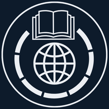 On-demand Technical Training Plattsburgh NY - a logo of a globe and book training content