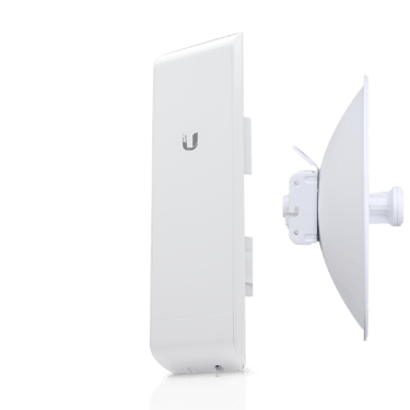 Featuring a panel antenna and dual-polarity performance, the NanoStation®M is ideal for Point-to-Mul
