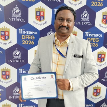 11th INTERPOL Digital Forensics Expert Group (DFEG) Meeting – 2026 G Vimal Kumar CTO Cyber Privilege 8977308555