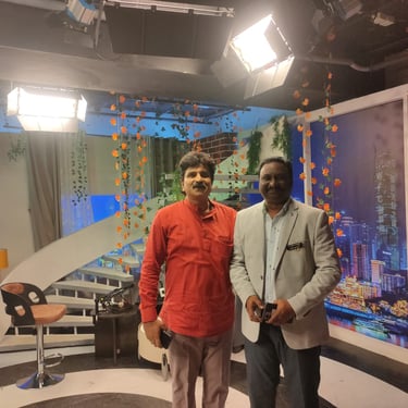 Srinivas Valeti Senior Resident Editor Anand Tanniru CEO YK TV Network G Vimal Kumar CTO Cyber Privilege 8977308555