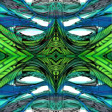 a colorful abstract pattern of a pattern of a pattern of a pattern of a pattern