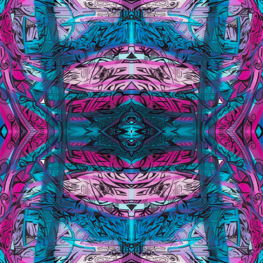 a colorful abstract pattern of a colorful pattern of a pattern of a pattern of a