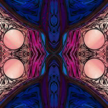 a colorful abstract pattern of a cross - stitched design