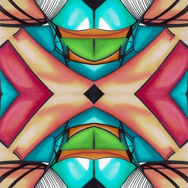 a colorful abstract painting of a colorful abstract painting of a colorful abstract painting
