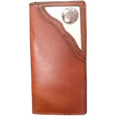 ROPER WALLET WITH INLAY & CONCHO