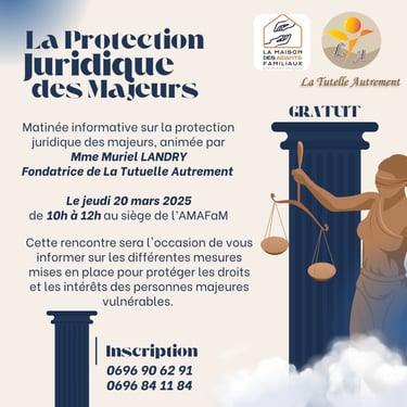 conférence débat La Tutelle Autrement à l'AMAFAM