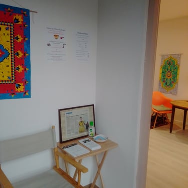 Photo de la petite salle d'attente