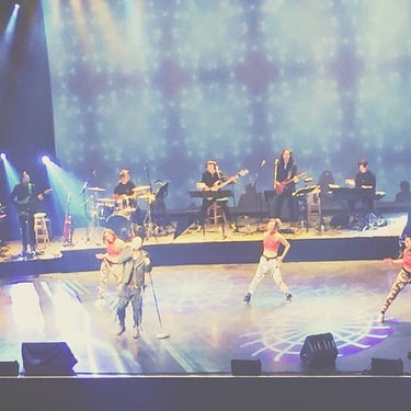 Performing in Andy Hui's backing band