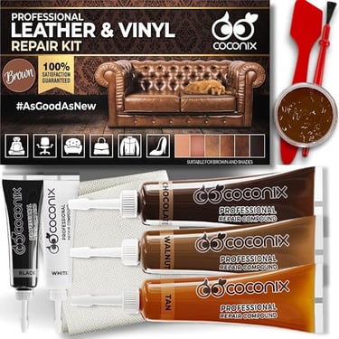 a leather couch with a leather couch and a leather couch