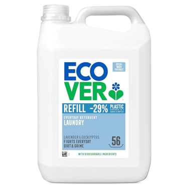 a bottle of ecoverce eco - friendly laundry detere