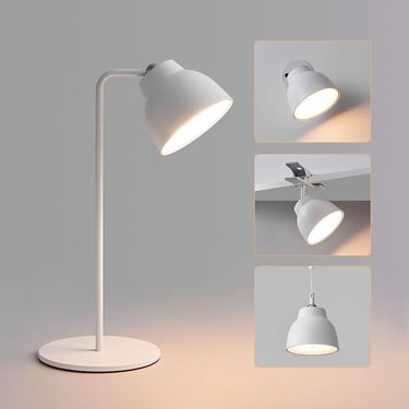 a lamp that is sitting on a table
