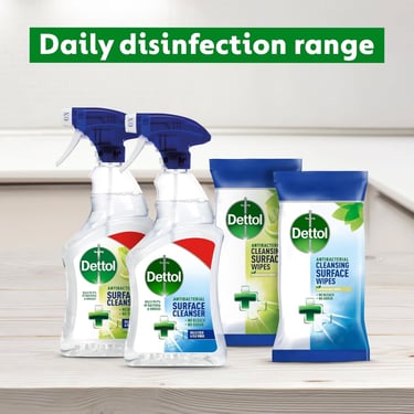 a variety of cleaning products including detoxant and detoxant