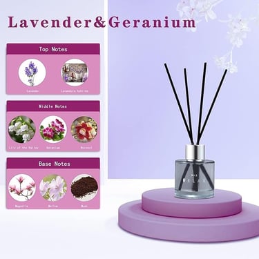 a lavender lavender and lavender flower diffuser