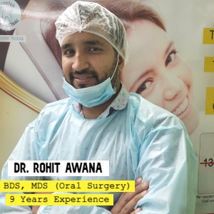 dr. rohit awana oral surgeon at peoples dental clinic greater noida
