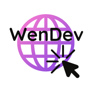 Logo de WenDev, la webdev des auteurs de livres !