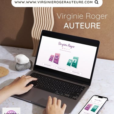 Site de Virginie Roger, auteure.