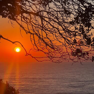 Sunrise view from Umdloti holiday apartment studio