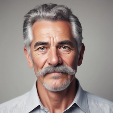 A landscaped garden area with several large palm trees and potted plants. The scene includes a pathway leading past a modern structure with glass walls, and various large pots with plants lining the walkway. Skyscrapers can be seen in the background, indicating an urban setting. Blue sky and daylight suggest a sunny, clear day.