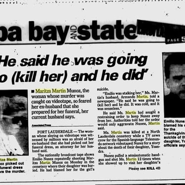 He said he was going to kill her and he did